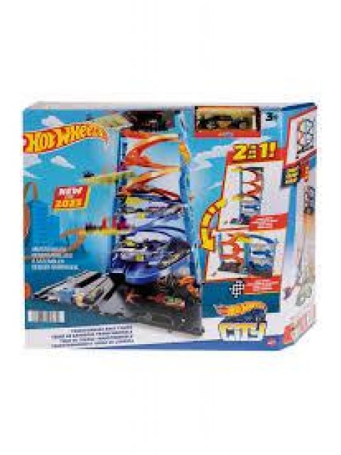 HOT WHEELS CITY - ΠΥΡΓΟΣ ΤΑΧΥΤΗΤΑΣ 2 ΣΕ 1 - HKX43