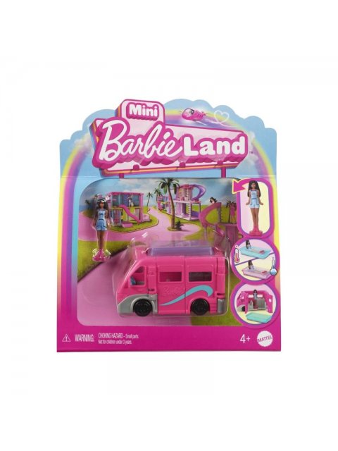 BARBIE MINI LAND - BARBIE BARBIELAND ΚΟΥΚΛΑ ΚΑΙ ΌΧΗΜΑ - DREAMCAMPER - HYF39