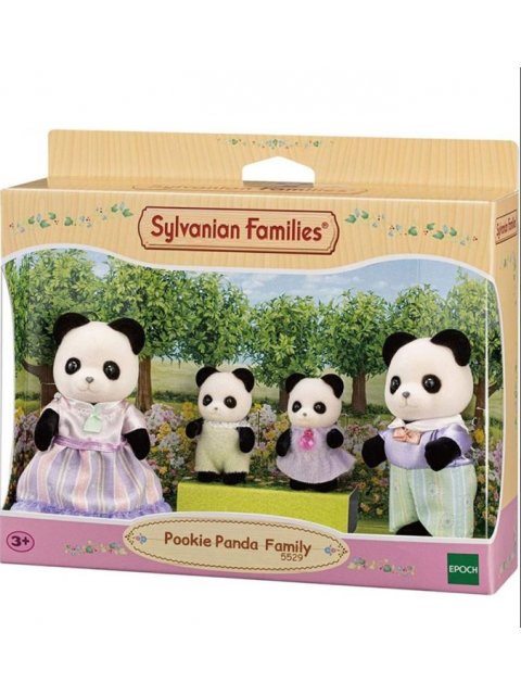 Sylvanian Families Panda Family Trio
