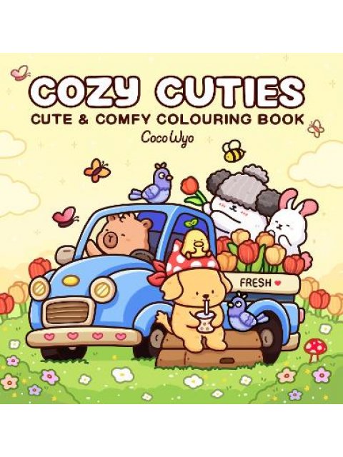 Cozy Cuties: Cute and Comfy Colouring Book