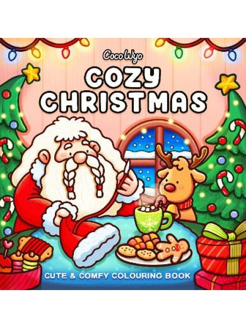 Cozy Christmas: Cute and Comfy Colouring Book