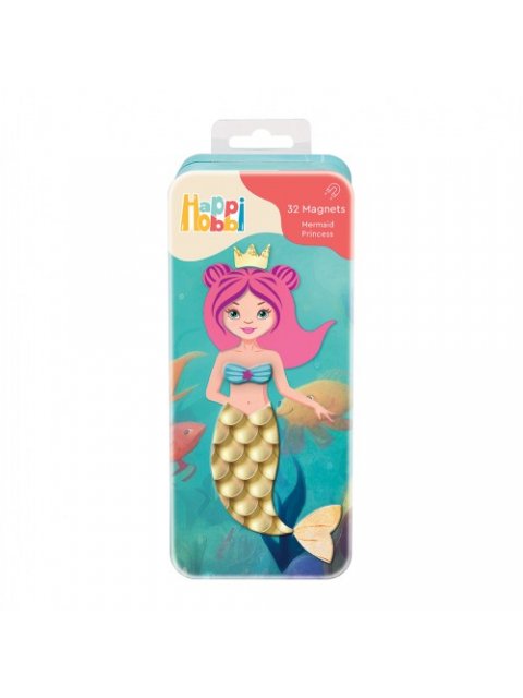 HAPPIHOBBI MAGNET TINS : MERMAID PRINCESS