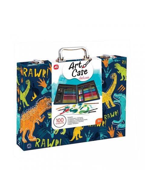 HAPPIHOBBI ΚΑΣΕΤΙΝΑ ΖΩΓΡΑΦΙΚΗΣ DELUXE 100 ΑΞΕΣΟΥΑΡ ΔΕΙΝΟΣΑΥΡΟΣ