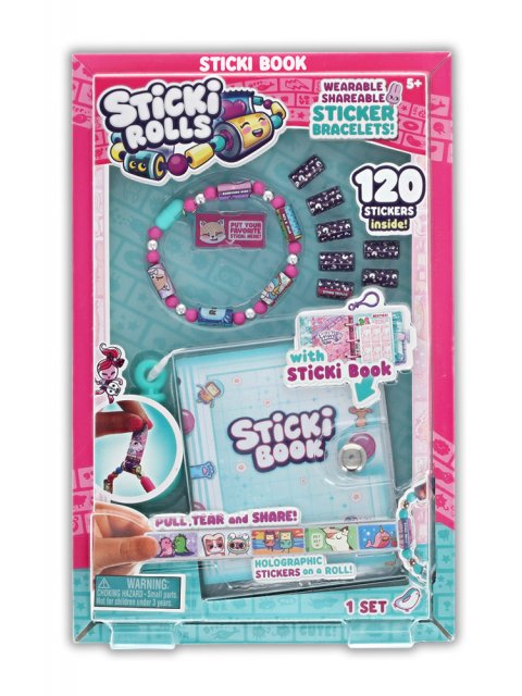 ΒΡΑΧΙΟΛΑΚΙ ΜΕ ΑΥΤΟΚΟΛΛΗΤΑ & ΑΛΜΠΟΥΜ ΣΥΛΛΟΓΗΣ STICKI ROLLS