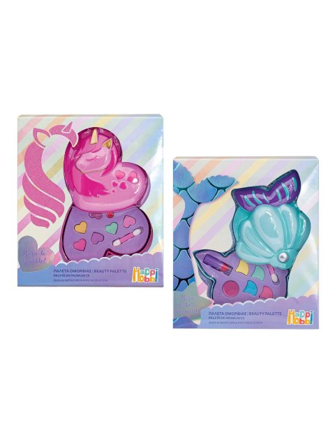 HAPPIHOBBI ΠΑΛΕΤΑ ΟΜΟΡΦΙΑΣ ΧΕΙΛΗ & ΜΑΤΙΑ (2 ΣΧΕΔΙΑ - ΤΥΧΑΙΑ ΕΠΙΛΟΓΗ)