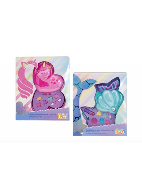 HAPPIHOBBI ΣΕΤ ΟΜΟΡΦΙΑΣ ΝΥΧΙΑ & ΧΕΙΛΗ ΜΕ ΘΗΚΗ (2 ΣΧΕΔΙΑ - ΤΥΧΑΙΑ ΕΠΙΛΟΓΗ)