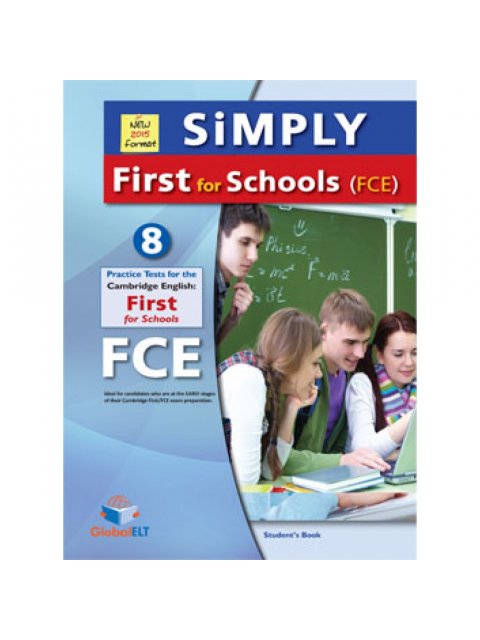 SIMPLY B2 FIRST FOR SCHOOLS 8 PRACTICE TESTS SB