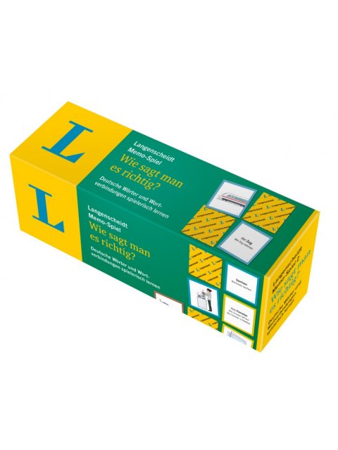 LANGENSCHEIDT MEMOSPIEL WIE SAGT MAN ES RICHTIG?