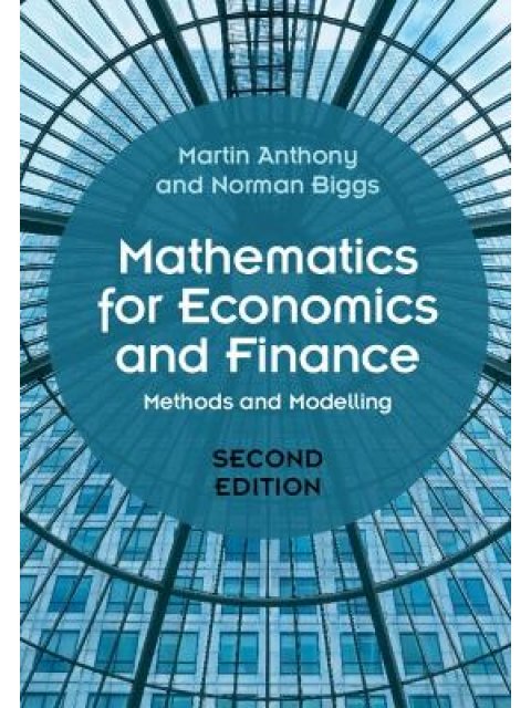 MATHEMATICS FOR ECONOMICS AND FINANCE 2ND ED PB