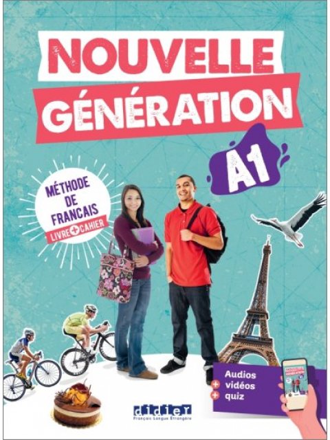 NOUVELLE GENERATION A1 METHODE + CAHIER (+DIDIERFLE.APP.)