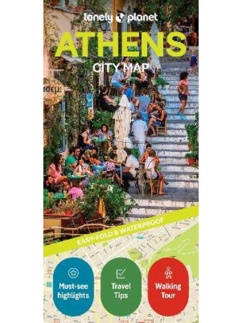 LONELY PLANET : ATHENS CITY MAP 2ND ED