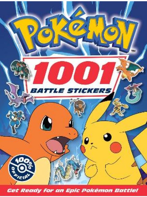 POKEMON: 1001 BATTLE STICKERS PB