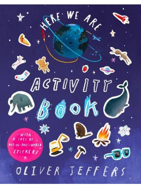 HERE WE ARE ACTIVITY BOOK PB