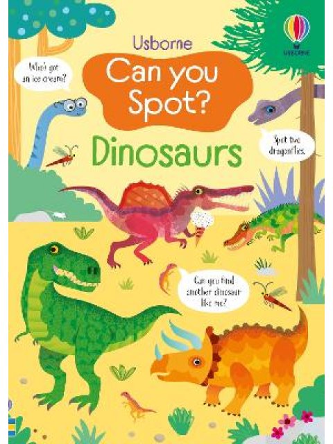 CAN YOU SPOT? DINOSAURS PB