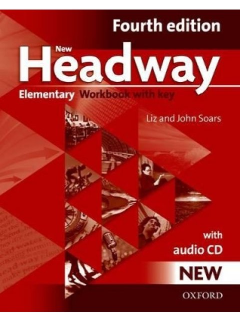 NEW HEADWAY ENGLISH COURSE ELEMENTARY WB WITH KEY (+ CD) 4TH ED