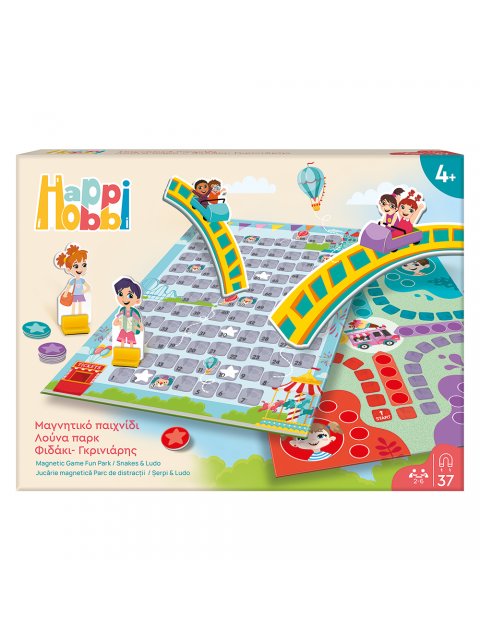 HAPPIHOBBI MAGNET ΛΟΥΝΑ ΠΑΡΚ ΦΙΔΑΚΙ ΓΚΡΙΝΙΑΡΗΣ