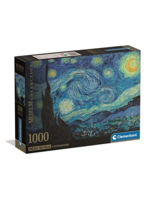 ΠΑΖΛ 1000 MUSEUM VAN GOGH ΈΝΑΣΤΡΗ ΝΥΧΤΑ - COMPACT BOX