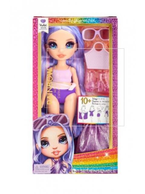 RAINBOW HIGH ΚΟΥΚΛΑ - SWIM & STYLE ΚΟΥΚΛΑ ASST. 2 - 2 ΣΧΕΔΙΑ