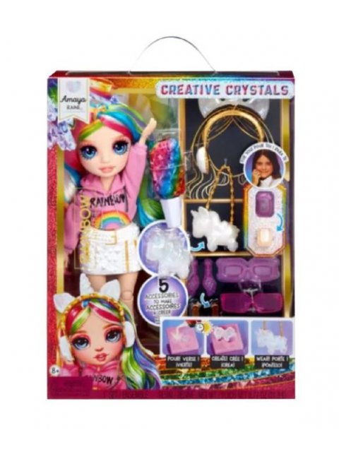 RAINBOW HIGH ΚΟΥΚΛΑ ΜΟΔΑΣ CRYSTAL ASST.1 - 2 ΣΧΕΔΙΑ