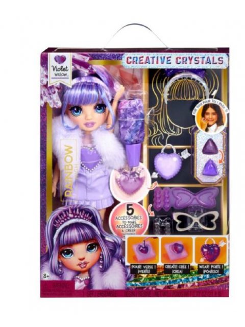 RAINBOW HIGH ΚΟΥΚΛΑ ΜΟΔΑΣ CRYSTAL ASST.2 - 2 ΣΧΕΔΙΑ