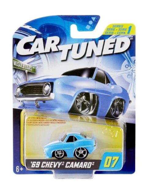 CARTUNED™ SERIES 1 - 1969 CHEVY CAMARO BLUE (MUSCLE) FOR SIDEKICK