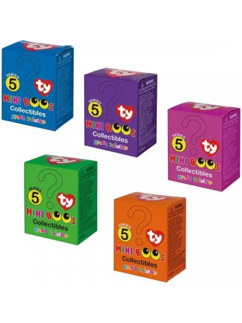 TY MINI BOOS ΛΟΥΤΡΙΝΑ COLLECTIBLES: ΣΕΙΡΑ 5 (1 ΤΜΧ - ΤΥΧΑΙΑ ΕΠΙΛΟΓΗ)