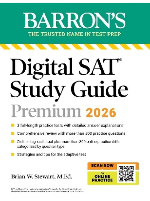 BARRON'S DIGITAL SAT STUDY GUIDE PREMIUM 2026 (+ ONLINE PRACTICE)