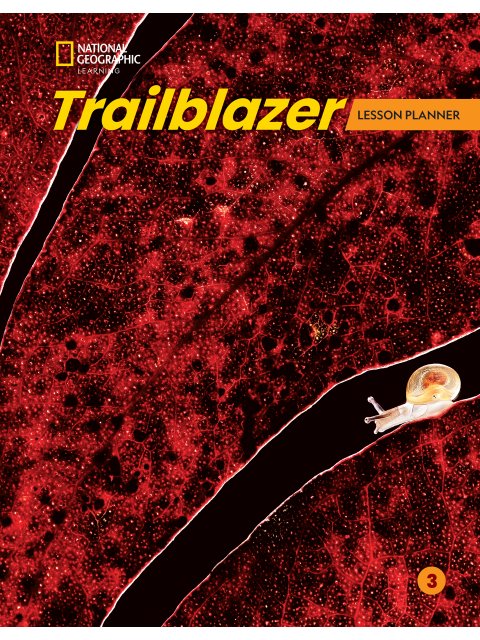 TRAILBLAZER 3 LESSON PLANNER