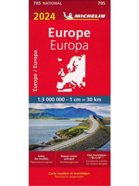 ΕΥΡΩΠΗ ΟΔΙΚΟΣ ΧΑΡΤΗΣ MICHELIN 2024