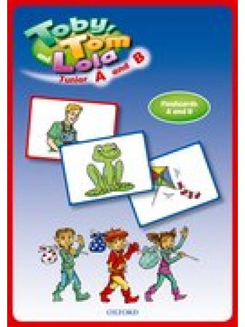 TOBY TOM & LOLA JUNIOR A & B FLASHCARDS