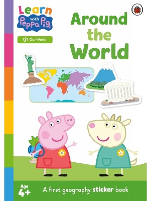 LEARN WITH PEPPA: AROUND THE WORLD STICKER ACTIVITY BOOK PB