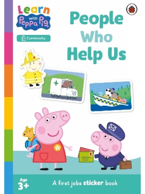 LEARN WITH PEPPA: PEOPLE WHO HELP US STICKER ACTIVITY BOOK PB