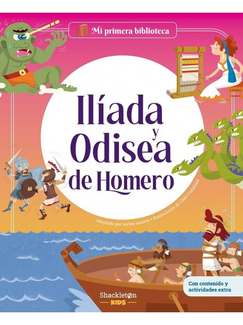 ILIADA Y ODISEA DE HOMERO