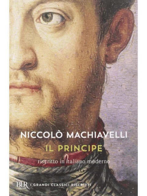 Principe. Testo originale e versione