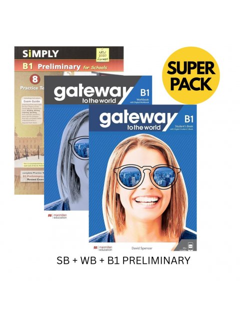 GATEWAY TO THE WORLD B1 SUPER PACK (SB + WB + B1 PRELIMINARY)
