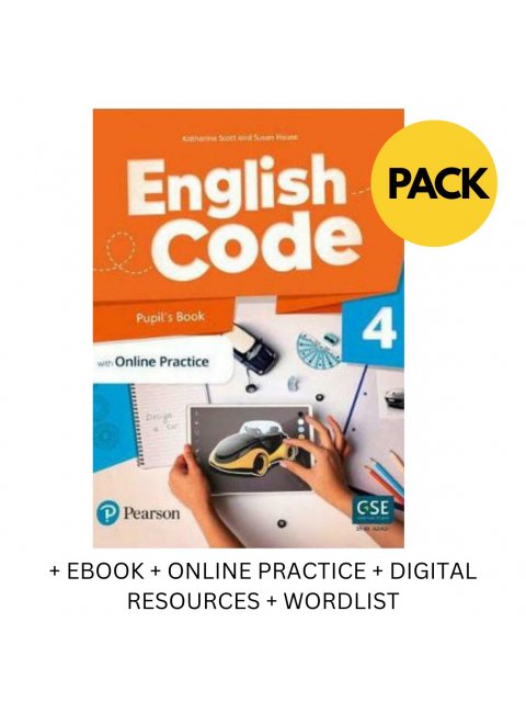 ENGLISH CODE 4 SB PACK (+ EBOOK + ONLINE PRACTICE + DIGITAL RESOURCES + WORDLIST)