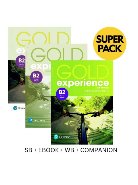 GOLD EXPERIENCE B2 SUPER PACK (SB + EBOOK + WB + COMPANION) 2ND ED