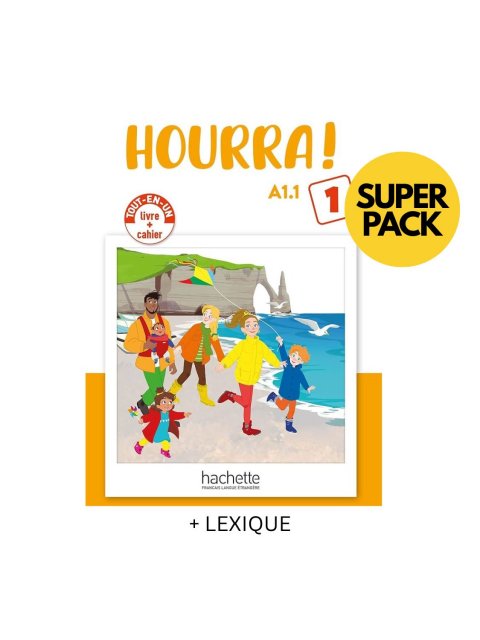 HOURRA! MINI 1 SUPER PACK (+ LEXIQUE) - Γ' ΔΗΜ PR1