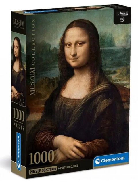 ΠΑΖΛ 1000 MUSEUM LEONARDO: ΜΟΝΑ ΛΙΖΑ COMPACT BOX
