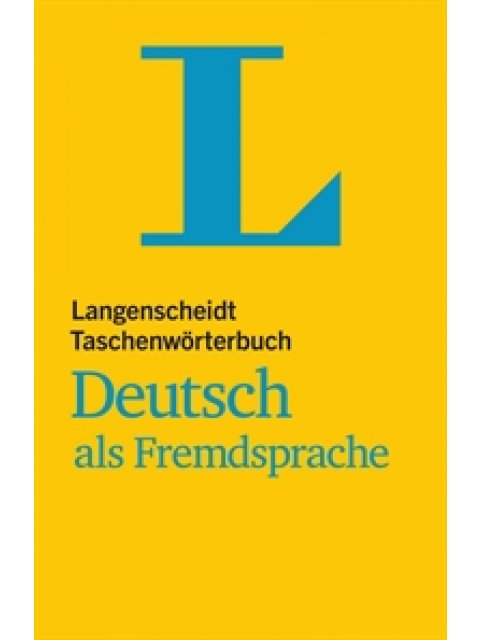 LANGENSCHEIDT TASCHENWORTERBUCH DEUTSCH ALS FREMDSPRACHE