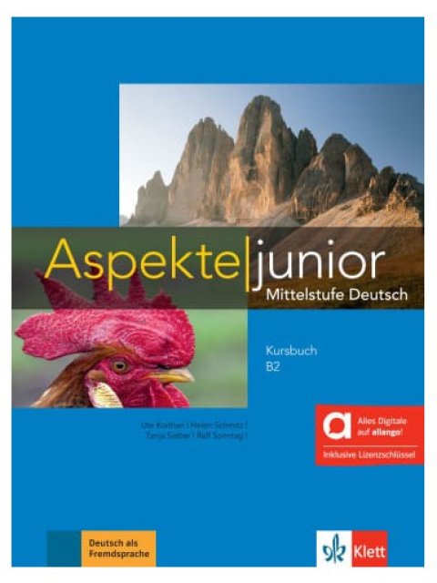 ASPEKTE JUNIOR B2 KURSBUCH HYBRIDE AUSGABE ALLANGO