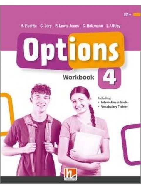 OPTIONS 4 WB (+E-ZONE+WORDLIST+WRITING BOOKLET)