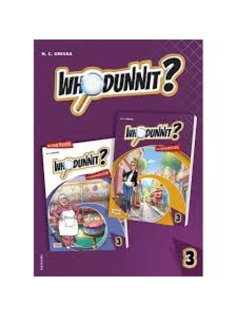 WHODUNNIT? 3 WB & COMPANION (ENGLISH EDITION) SET
