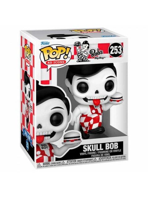 Funko Pop! AD Icons: Bob's Big Boy - Skull Bob #Vinyl Figure