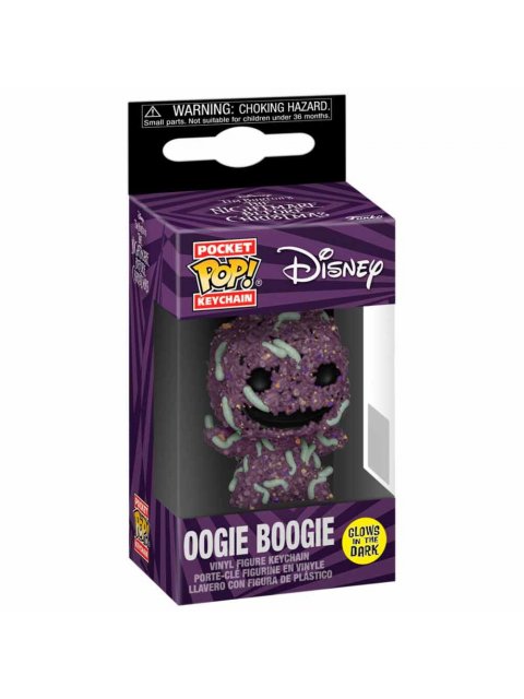 Funko Pocket Pop!: The Night Before Christmas - Oogie (bugs)(Glows in The Dark) #Vinyl Figures Keych