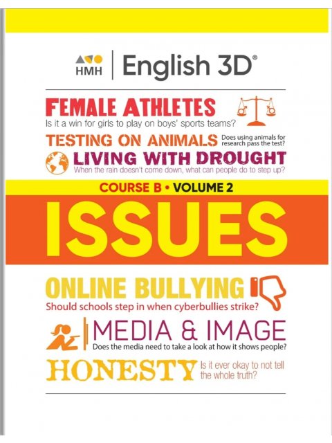 ENGLISH 3D COURSE B VOLUME 2 ISSUES BOOK - 2021