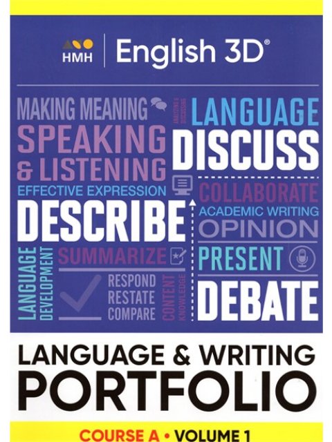 English 3D Course A Volume 1 Language & Writing Portfolio (student consumable)
