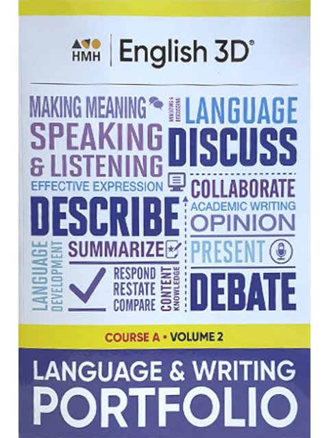 English 3D Course A Volume 2 Language & Writing Portfolio (student consumable)
