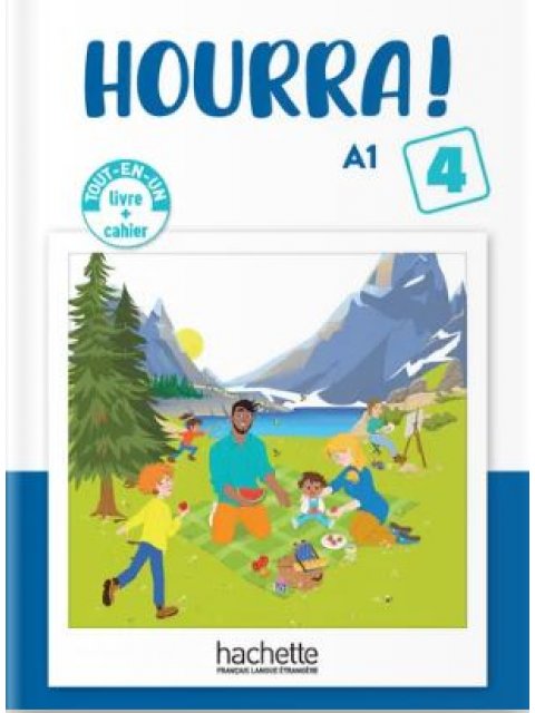 HOURRA! TOUT-EN-UN 4 LIVRE + CAHIER