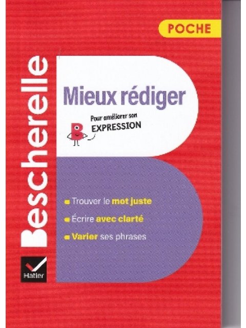 BESCHERELLE POCHE MIEUX REDIGER N/E